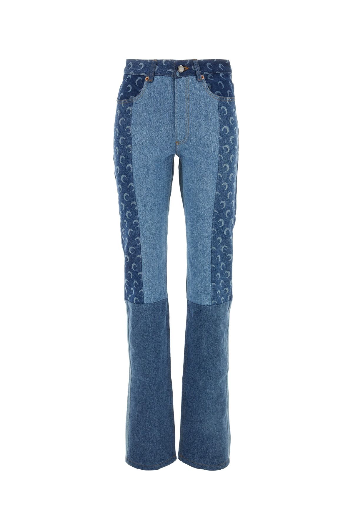 image of Marine Serre Jeans in Mixed Colours, Women's (Size 27)