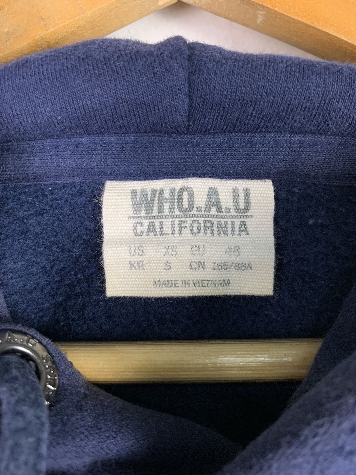 Vintage × Who A.U. Vintage Who A U Berkeley Hoodie Size US L / EU 52-54 / 3 - 12 Thumbnail
