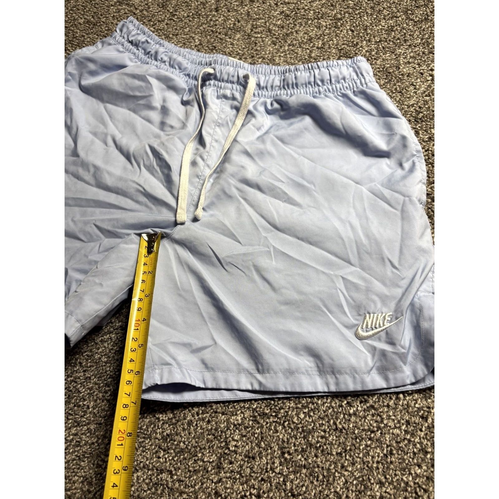 Nike Nike Sportswear Woven Flow Shorts Mens M Blue Elastic DM6829 Size US 31 - 4 Thumbnail