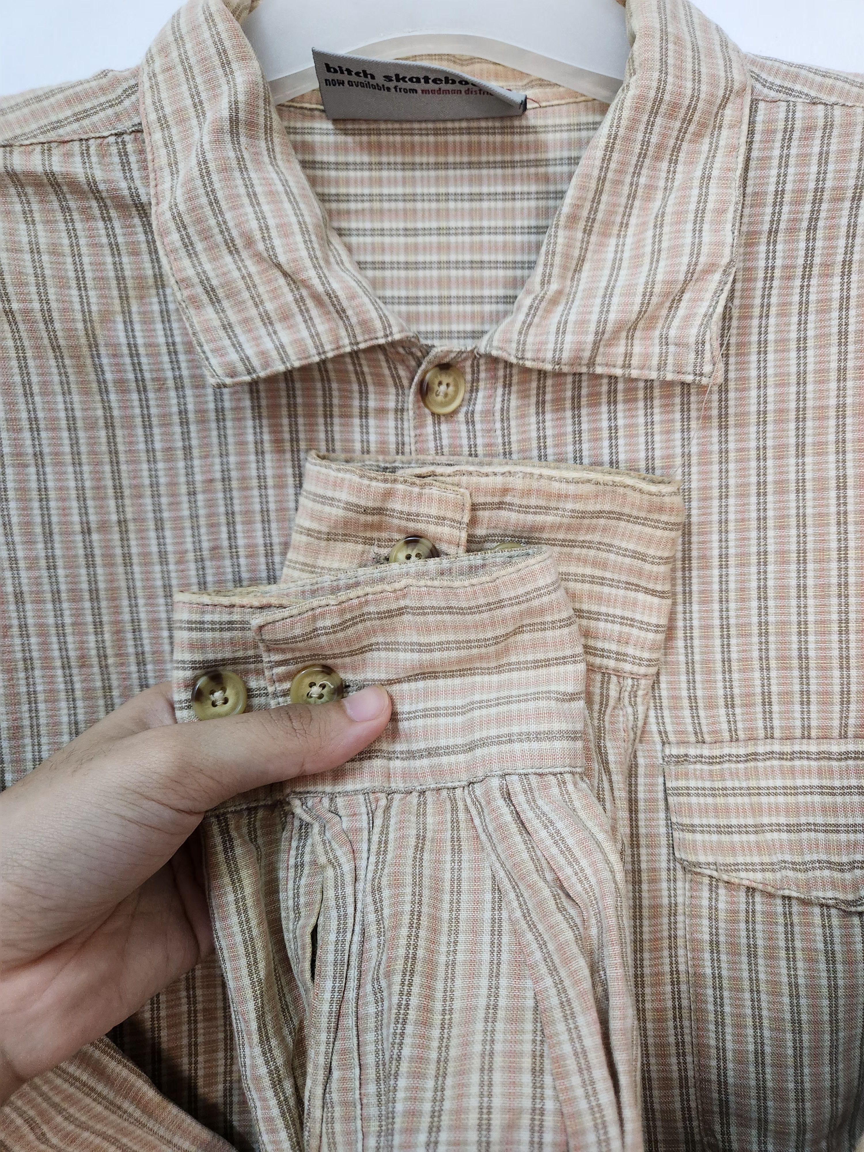 Vintage Bitch vintage flannel longsleeve Size US XL / EU 56 / 4 - 3 Thumbnail