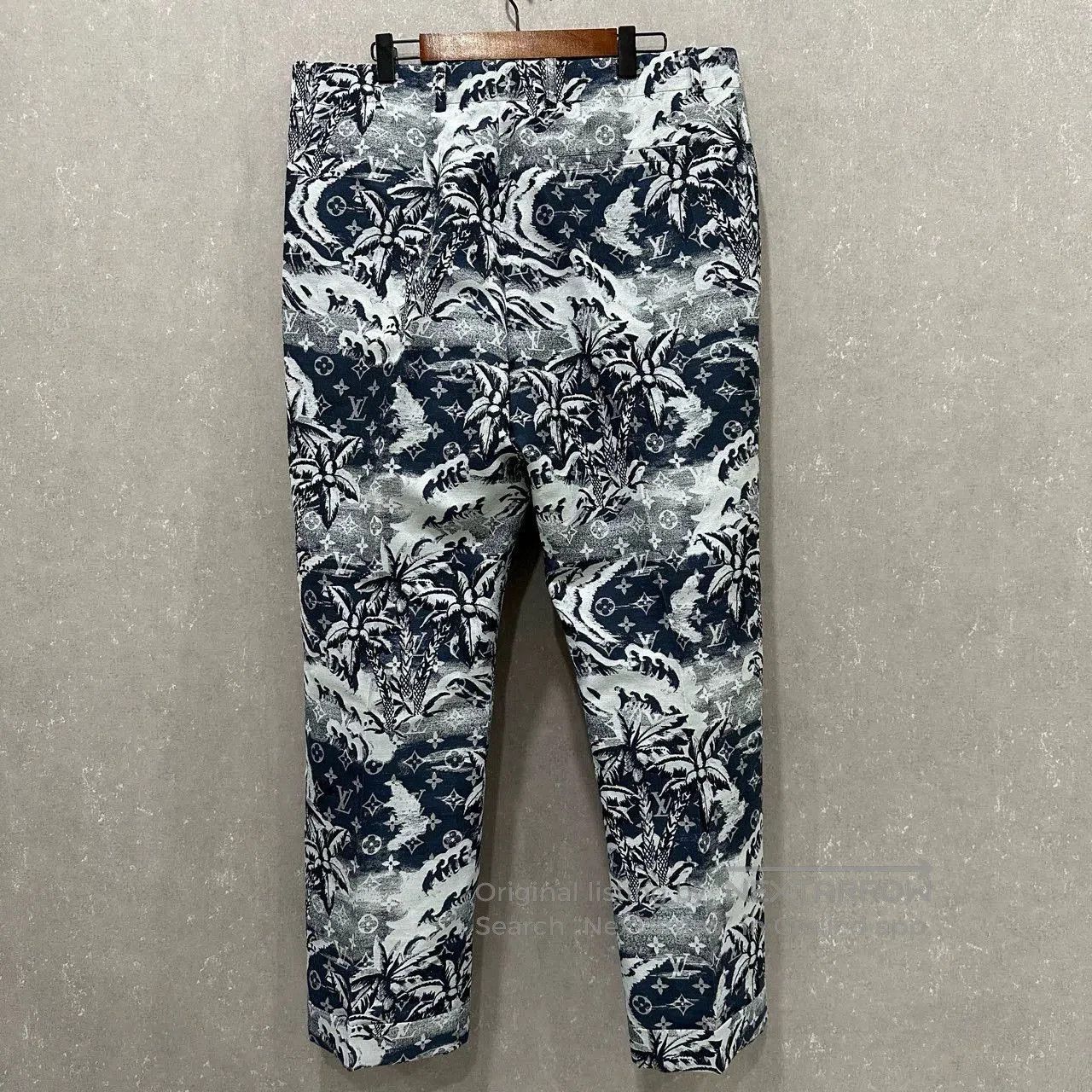 Louis Vuitton Louis Vuitton SS24 Plant Print Casual Pants. Size US 35 - 3 Thumbnail