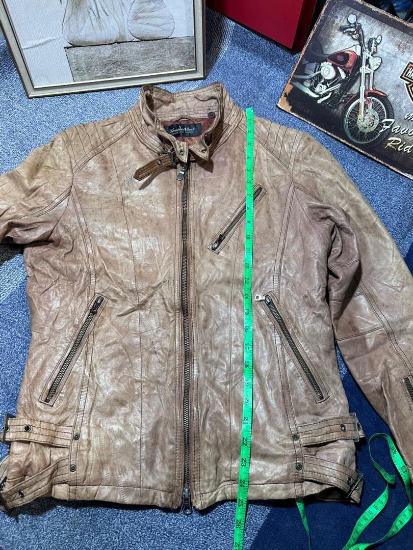 Tornado Mart Tornado Mart Distressed Motorcycle Leather jacket Size US M / EU 48-50 / 2 - 10 Thumbnail