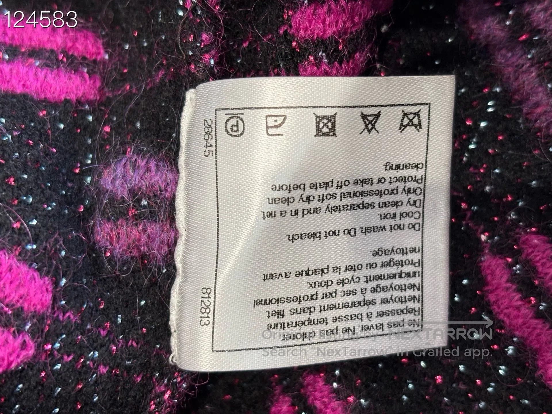 Chanel CHANEL Sequined Knit Short. Size S / US 4 / IT 40 - 4 Thumbnail