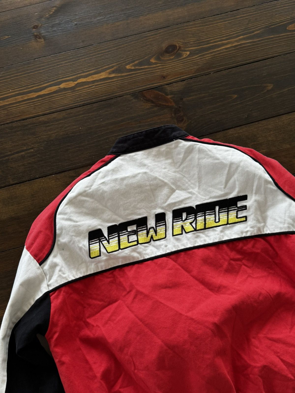 Hysteric Glamour Y2K 00s Aesthetic Patchwork Racing Jacket Size US M / EU 48-50 / 2 - 9 Thumbnail