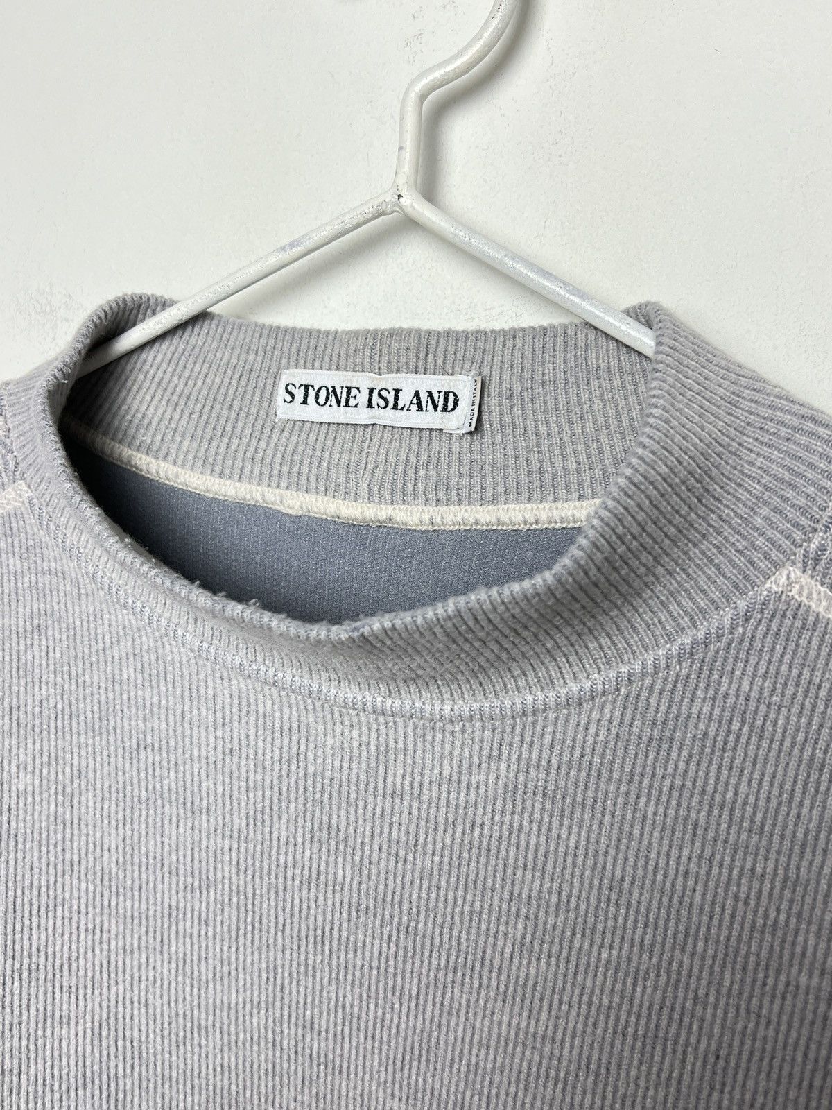 Stone Island stone island 1999 crewneck ribbed sweater archive Size US XL / EU 56 / 4 - 5 Thumbnail