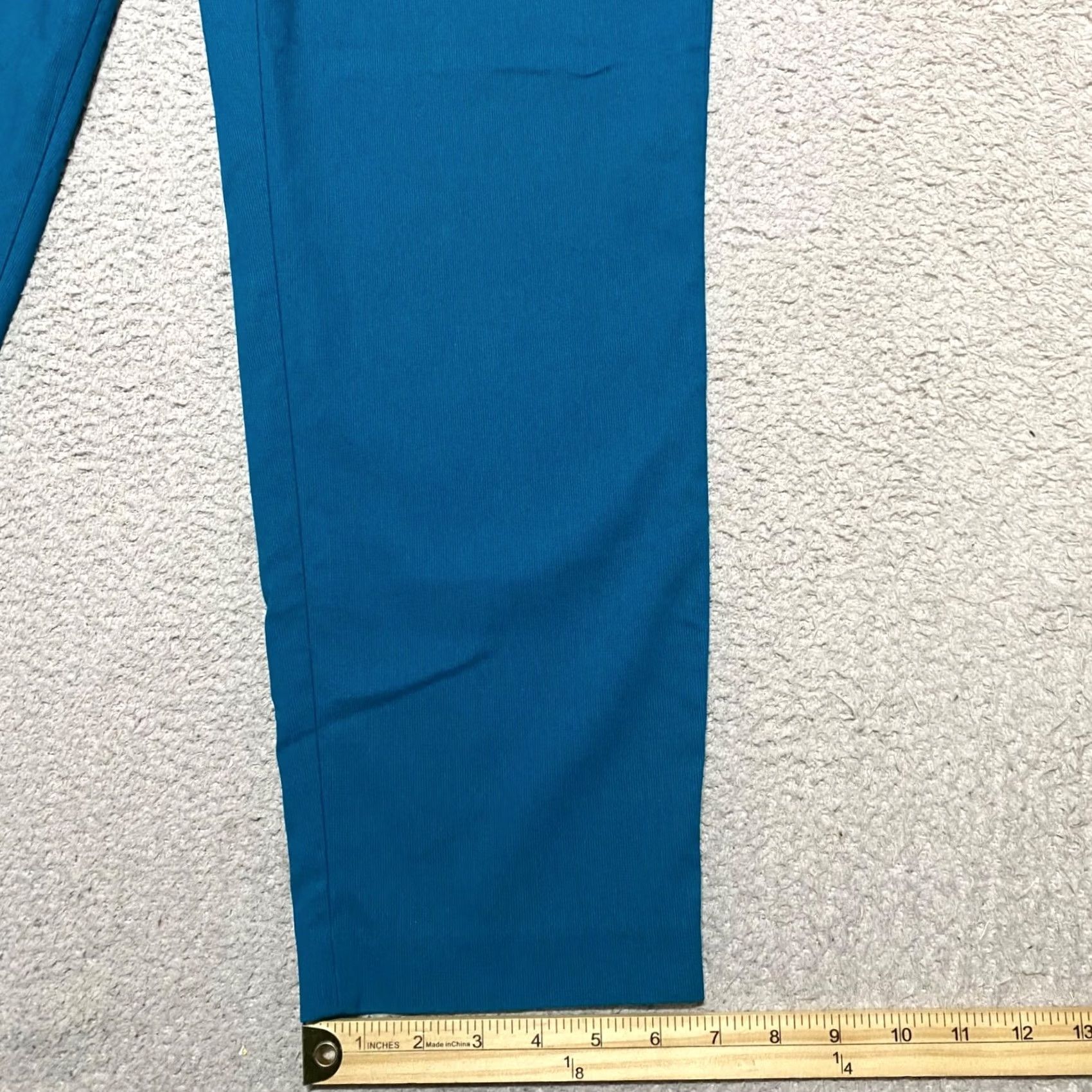 Vintage Lane Bryant Women's 16 Plus Dress Pants Blue The Allie Straight Business Office Pants Size 38" / US 16 / IT 52 - 4 Thumbnail