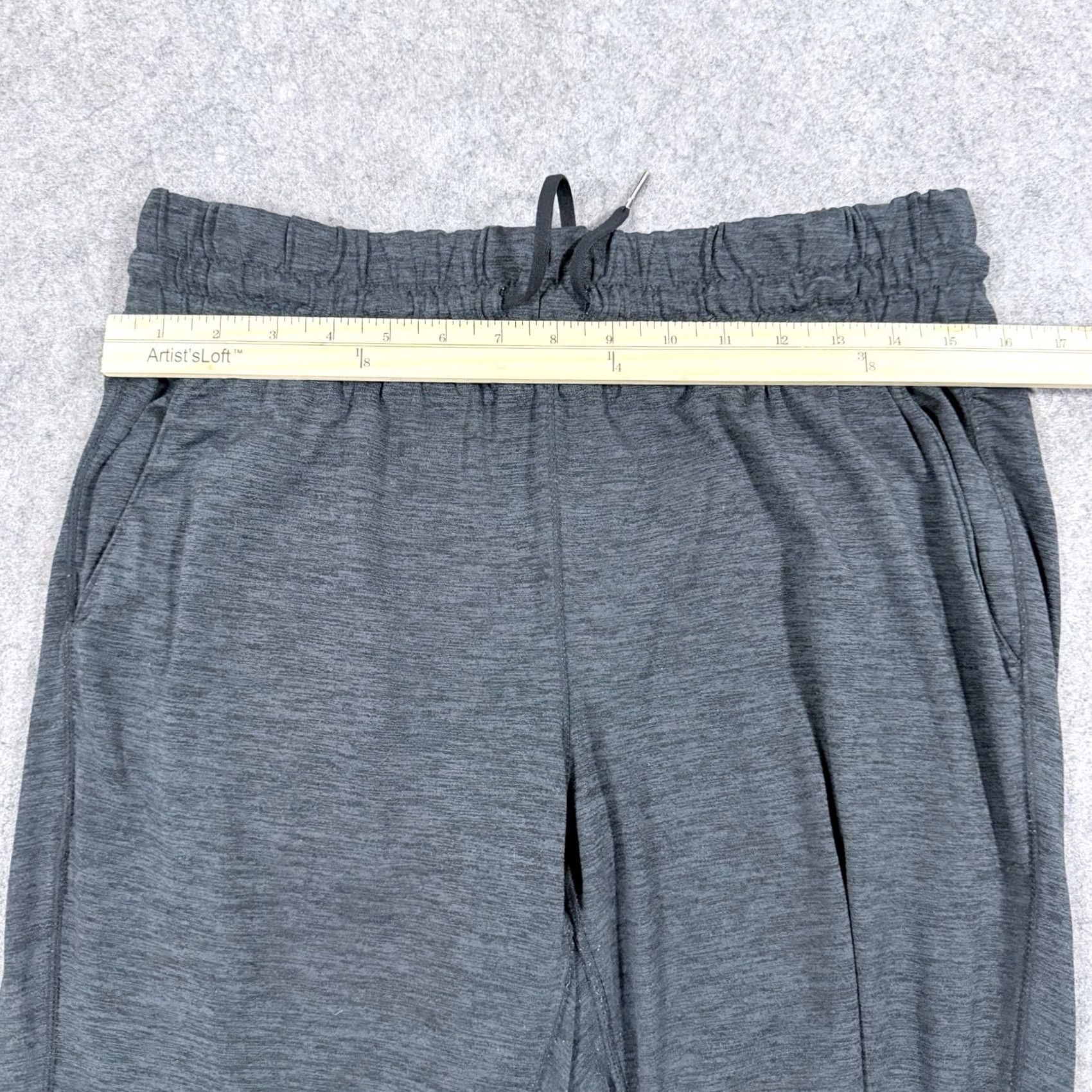 Alife Active Life Casual Jogger Pants XL Dark Gray Women’s Regular 32x27.5 Pockets 90s Gothic College City USA Modern Outdoor Style Jeanswear Trousers Size 40" / US 18 - 7 Thumbnail