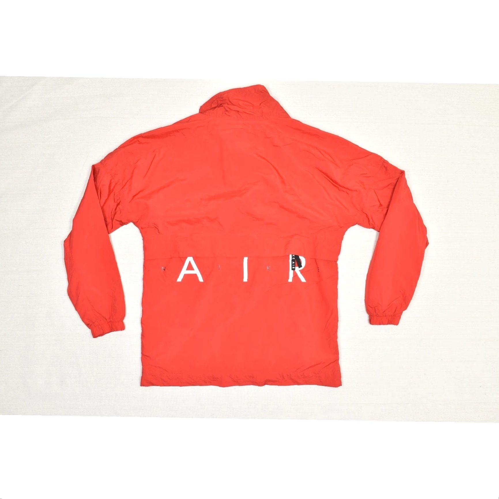 Nike Nike Air Jacket Windbreaker Mens S Small Red Full Zip Collared Swoosh 90s Size US S / EU 44-46 / 1 - 4 Thumbnail
