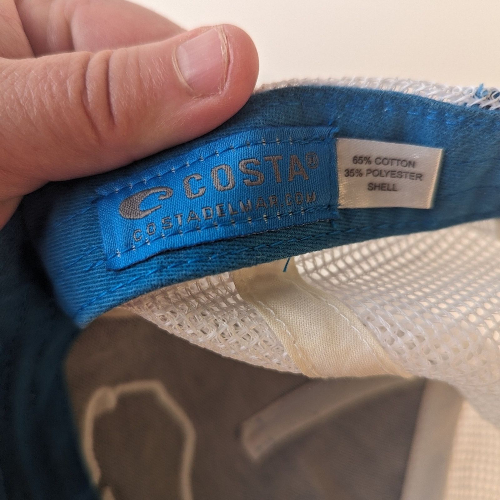 Costa Del Mar Costa Trucker Snap Back Hat Size ONE SIZE - 8 Thumbnail