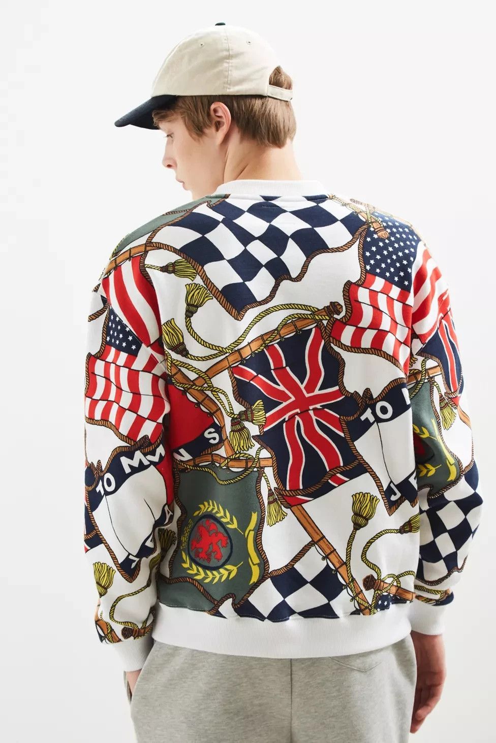 Tommy Jeans Tommy Jeans Old Stock 90s Flag Crewneck Sweatshirt Size US M / EU 48-50 / 2 - 2 Thumbnail