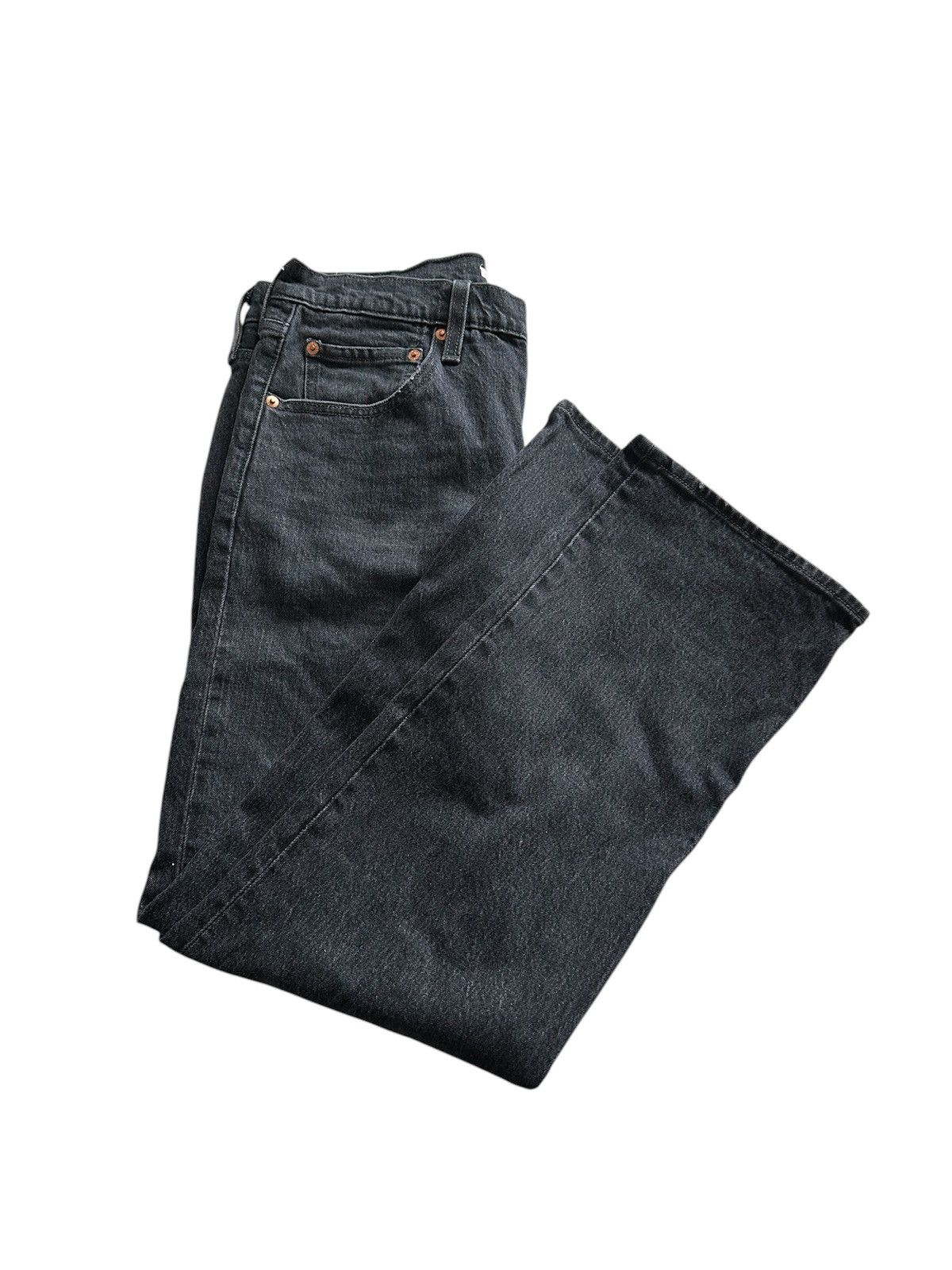 Levi's Levi’s Ribcage Straight Ankle Jeans Size US 31 - 1 Thumbnail