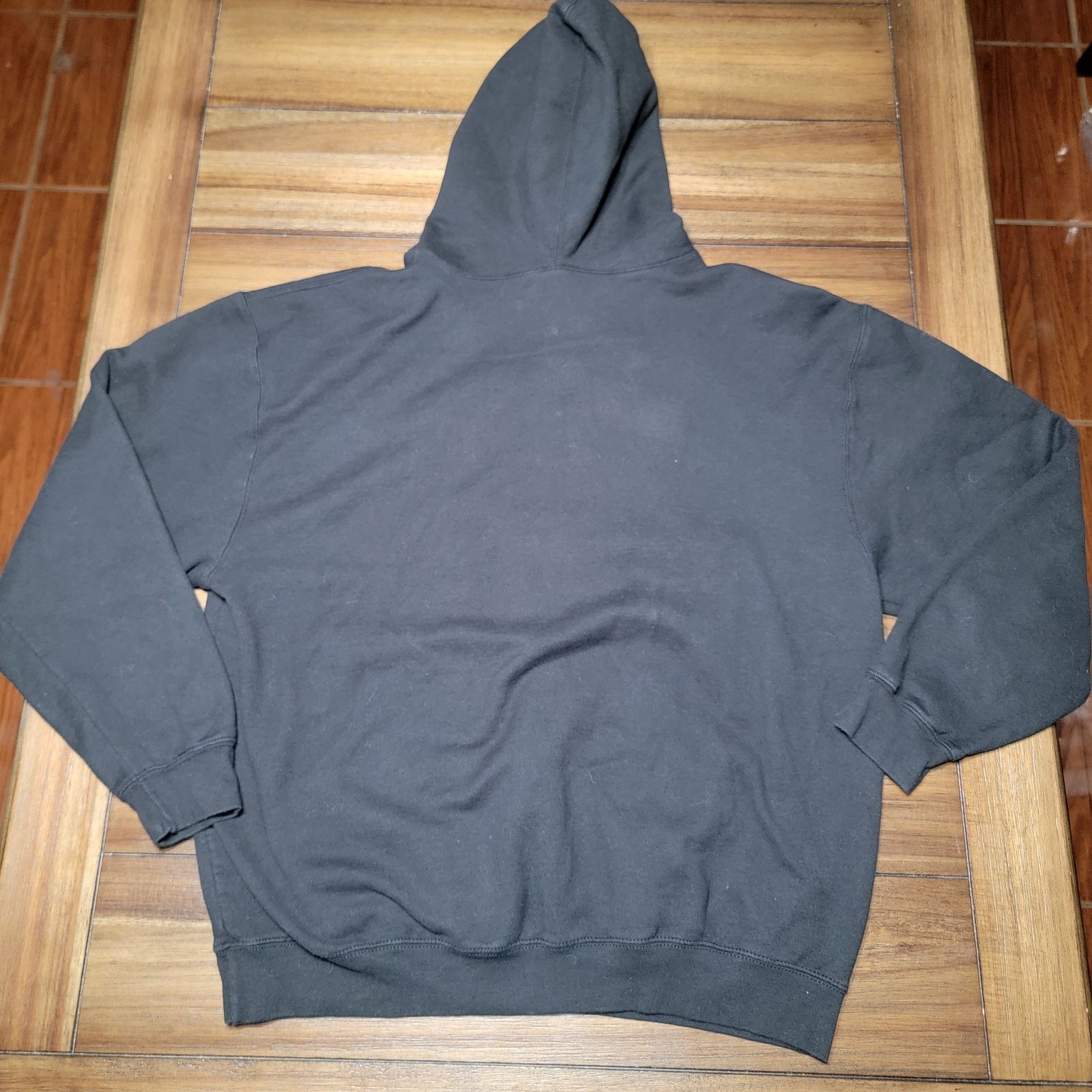 Tultex Tultex Unisex LS Black Pullover Hoodie "Pho Sho" -Size Large Size US L / EU 52-54 / 3 - 3 Thumbnail