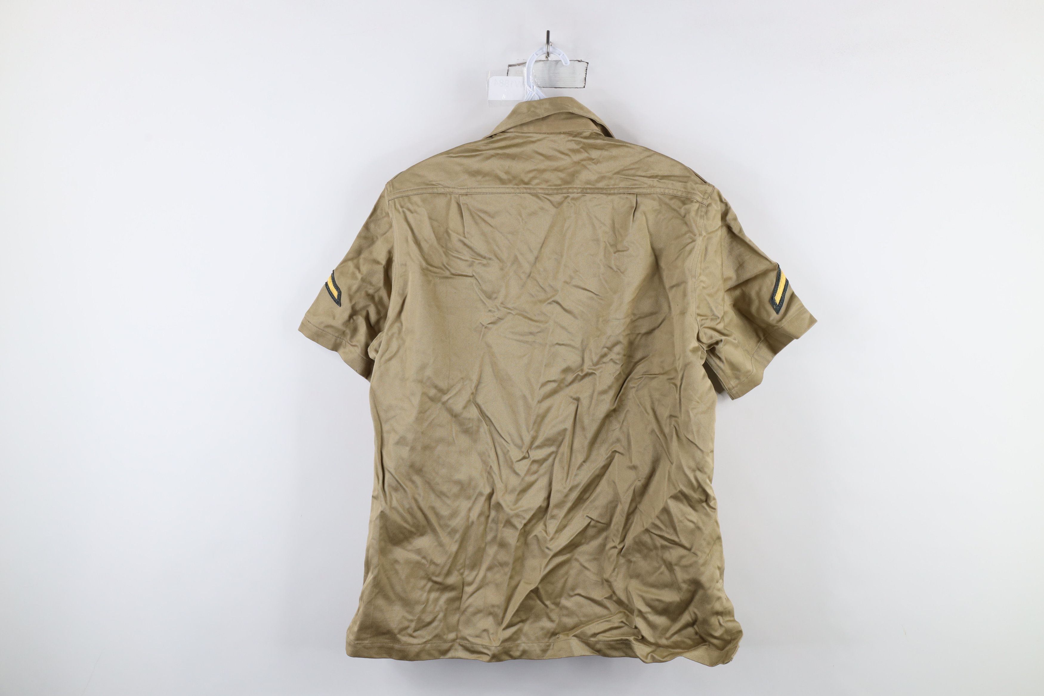 Vintage Vintage 50s Korean War Short Sleeve Button Shirt USA Size US M / EU 48-50 / 2 - 13 Thumbnail
