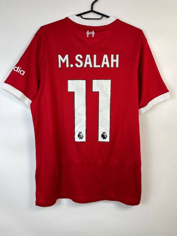 Nike LIVERPOOL 2023 2024 HOME SHIRT M.SALAH #11 JERSEY NIKE Sz M Size US M / EU 48-50 / 2 - 1 Thumbnail