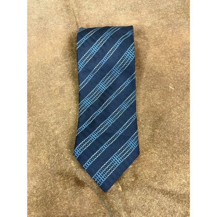 Armani Collezioni VTG Armani Collezioni Silk Made in Italy Abstract Geometric Size ONE SIZE - 1 Thumbnail