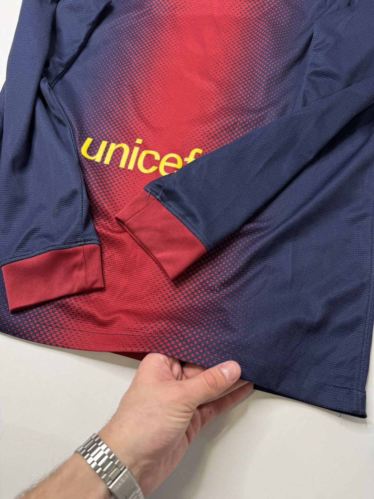 Nike Vintage Nike FC Barcelona longsleeve jersey swag blokecore Size US S / EU 44-46 / 1 - 15 Thumbnail