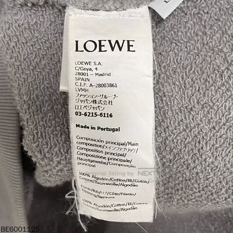 Loewe Loewe Embroidered Logo Hoodie Size US L / EU 52-54 / 3 - 6 Thumbnail