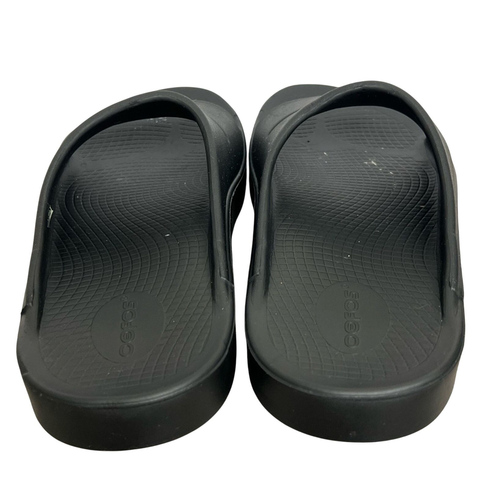 OOF Wear OOFOS OOahh Sport Recovery Black Slide Sandal W11 Men's 9 Size US 9 / EU 42 - 6 Thumbnail