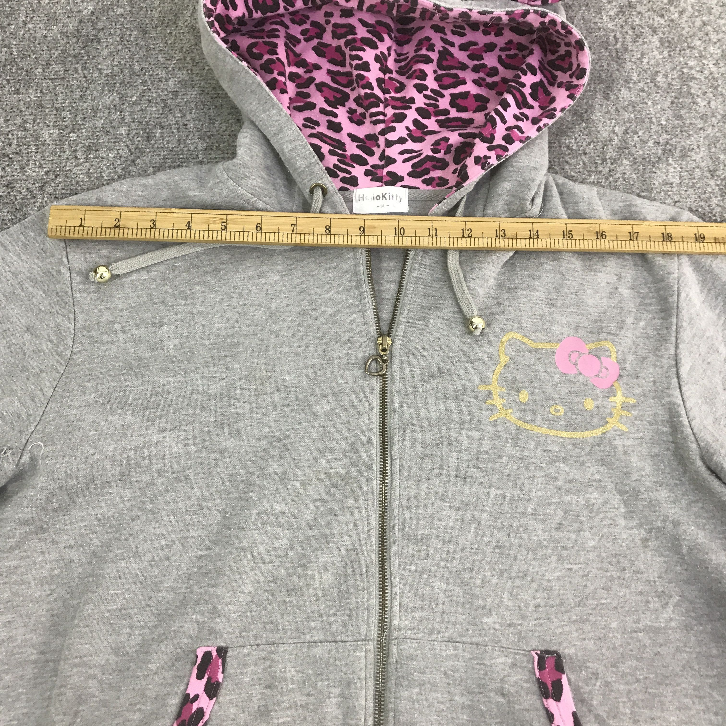 Japanese Brand HELLO KITTY HOODIE SWEATER JACKET K127B2 Size L / US 10 / IT 46 - 5 Thumbnail