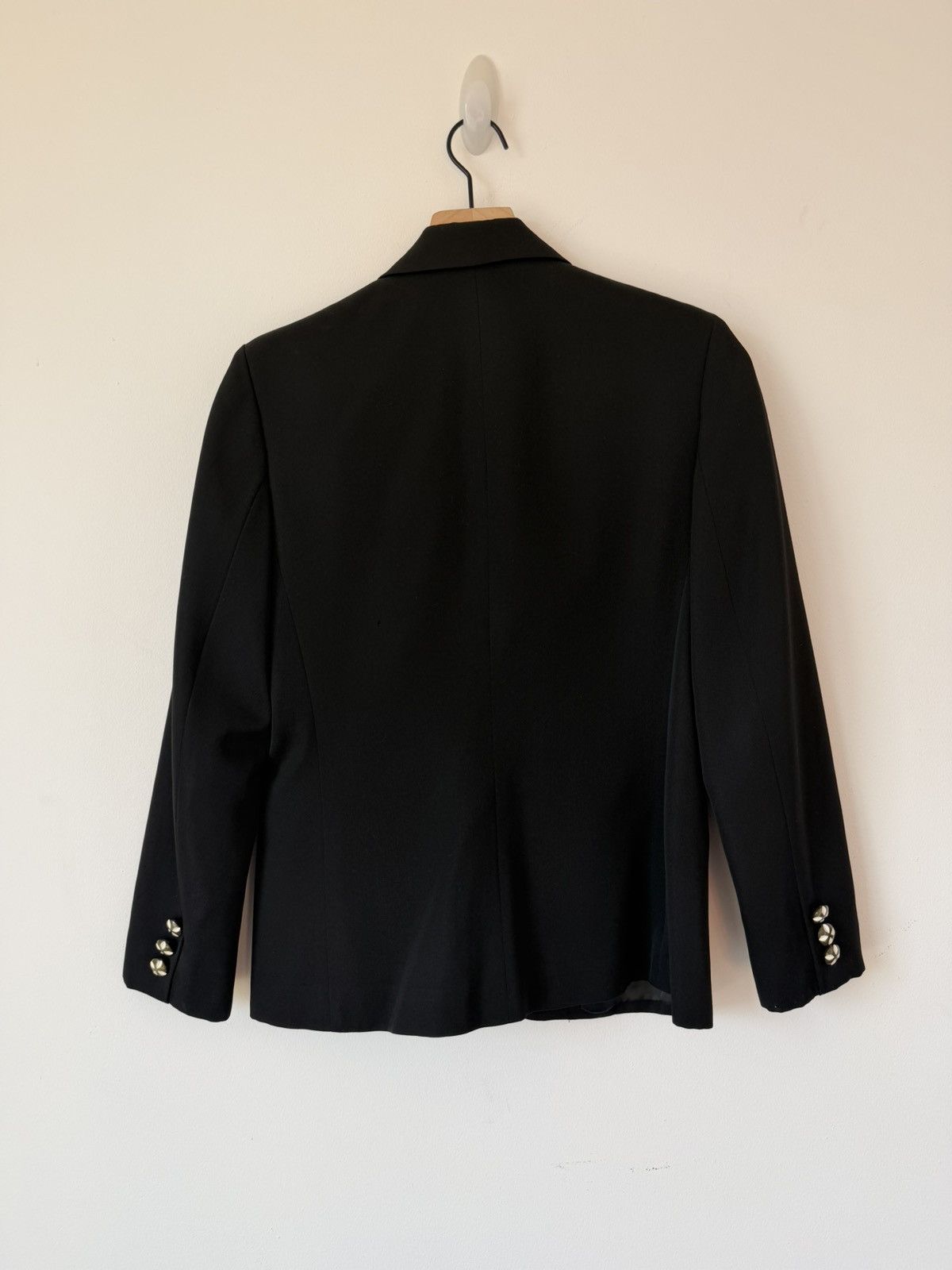 Dior Vintage Christian Dior Separates Black Wool Blazer Women’s 6 Size M / US 6-8 / IT 42-44 - 2 Thumbnail