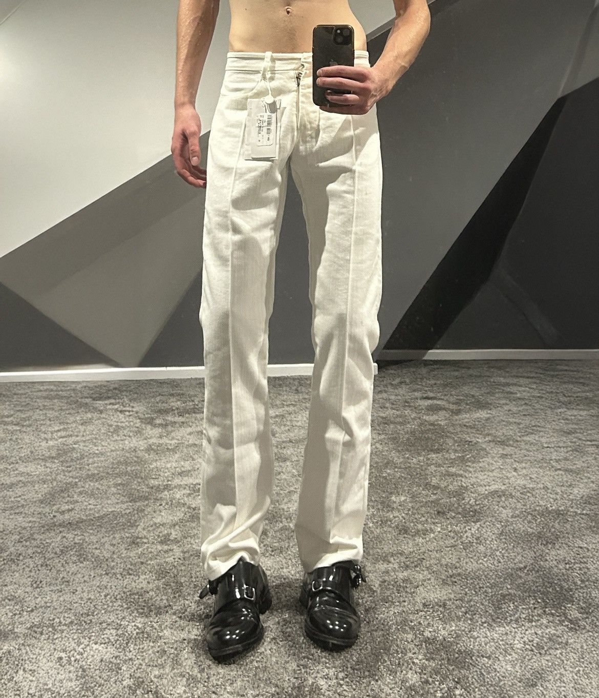 Maison Margiela Maison Margiela Wool Pants Size US 27 - 1 Thumbnail