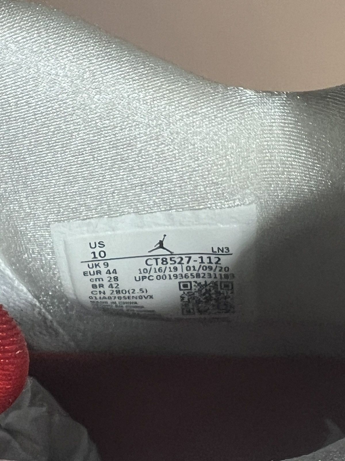 Jordan Brand Jordan 4 Red Metallic Size US 10 / EU 43 - 7 Thumbnail