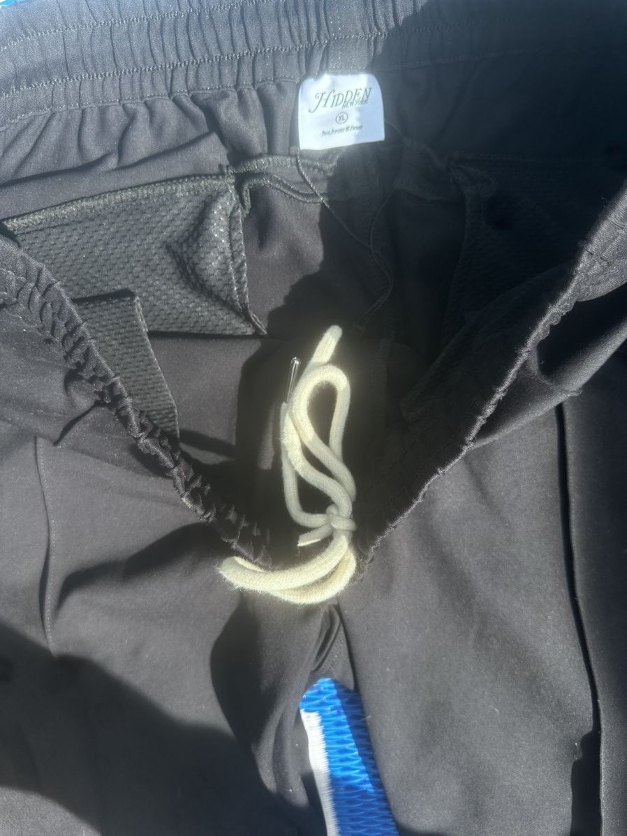 HIDDEN Hidden Track Pants - XL (Black) Size US 36 / EU 52 - 4 Thumbnail