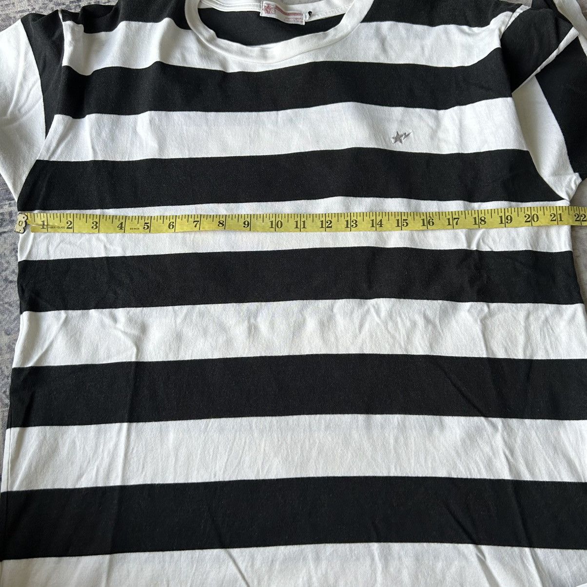 Bape Bape Star Stripe Tshirt Size US XL / EU 56 / 4 - 14 Thumbnail