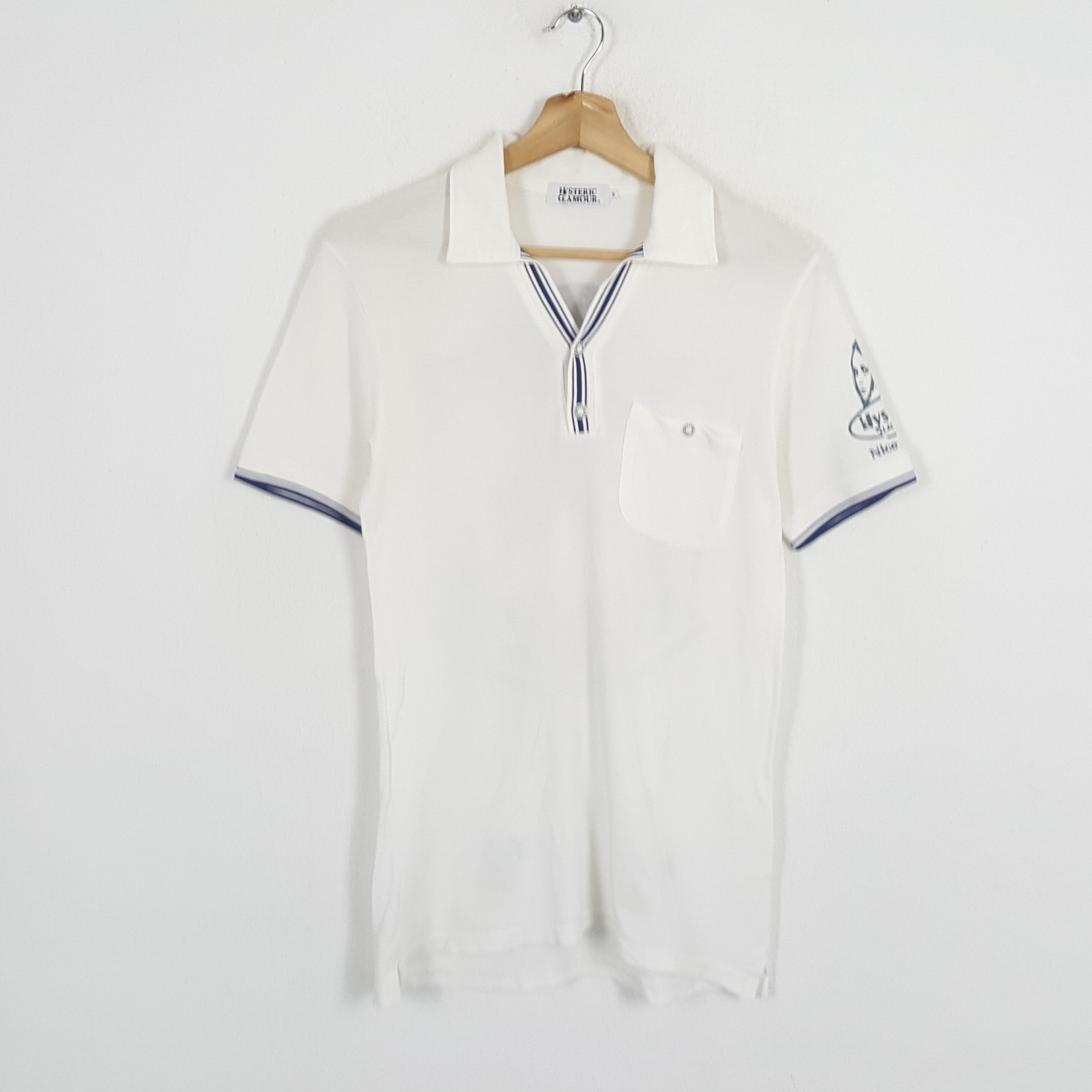 Hysteric Glamour × Japanese Brand × Vintage Vintage HYSTERIC GLAMOUR Japanese Fashion Brand Polos Size XS / US 0-2 / IT 36-38 - 3 Thumbnail