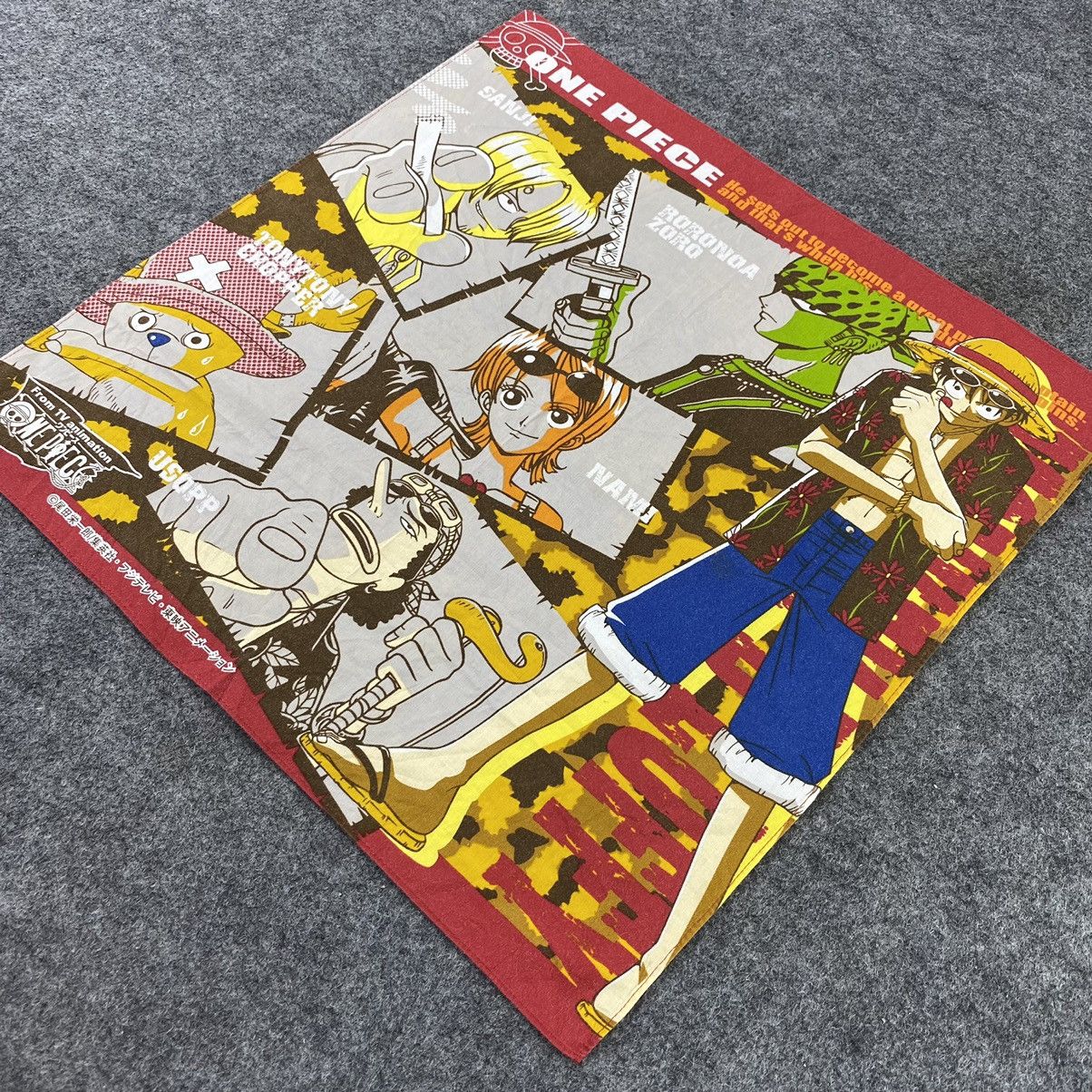 Anime × Japanese Brand × One Piece One Piece Scarf / Handkerchief / Bandana / Headscarf-B491 Size ONE SIZE - 3 Thumbnail