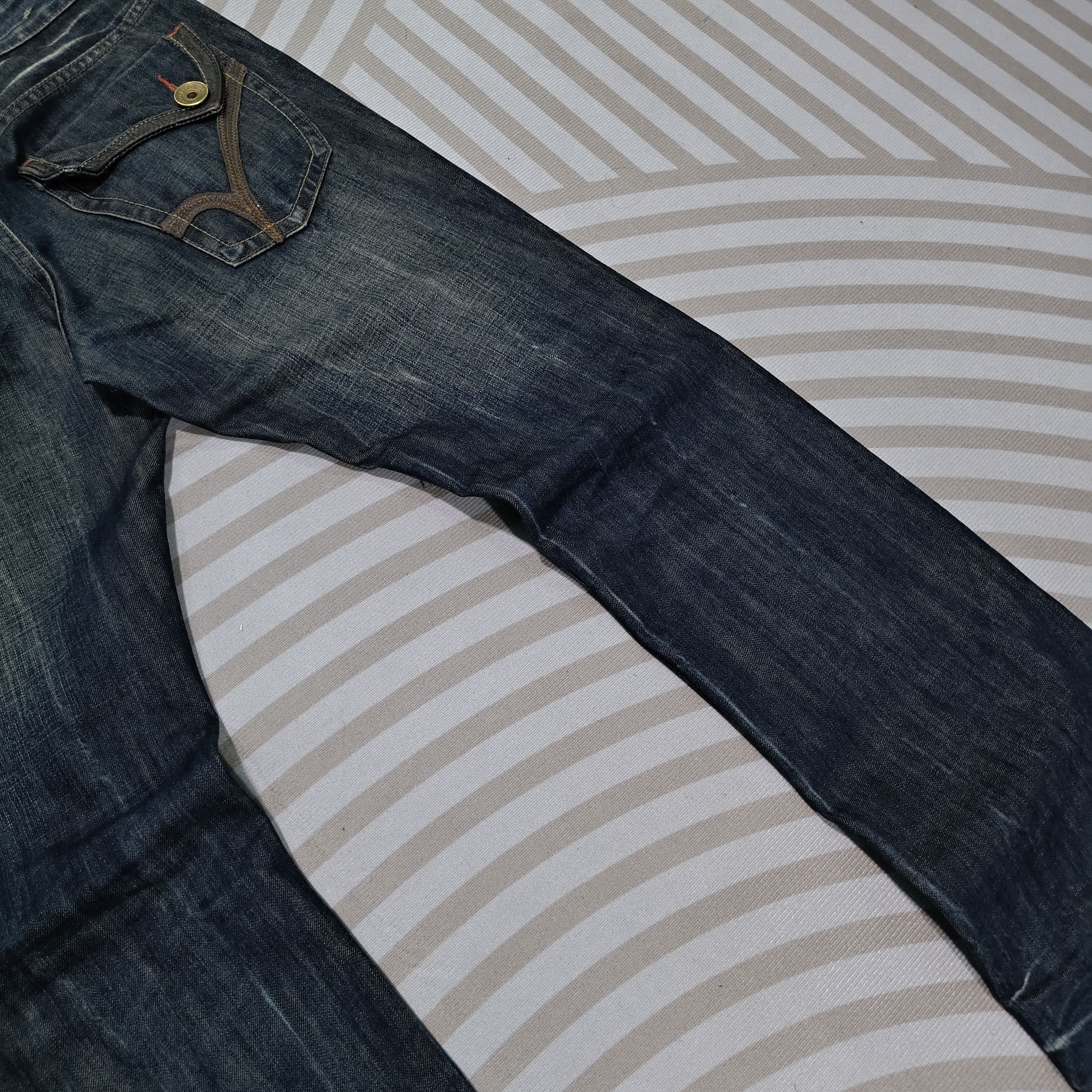 Art Comes First Japanese Brand Back Number Jeans Size US 32 / EU 48 - 14 Thumbnail