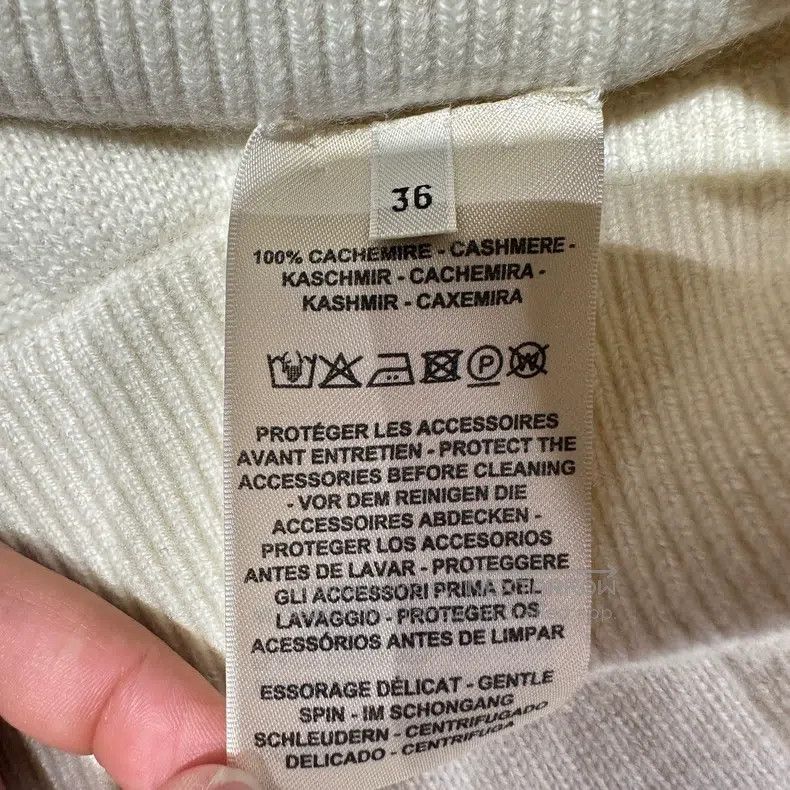 Hermes Hermes Solid color cashmere casual trousers Size 24" / US 00 / IT 34 - 4 Thumbnail