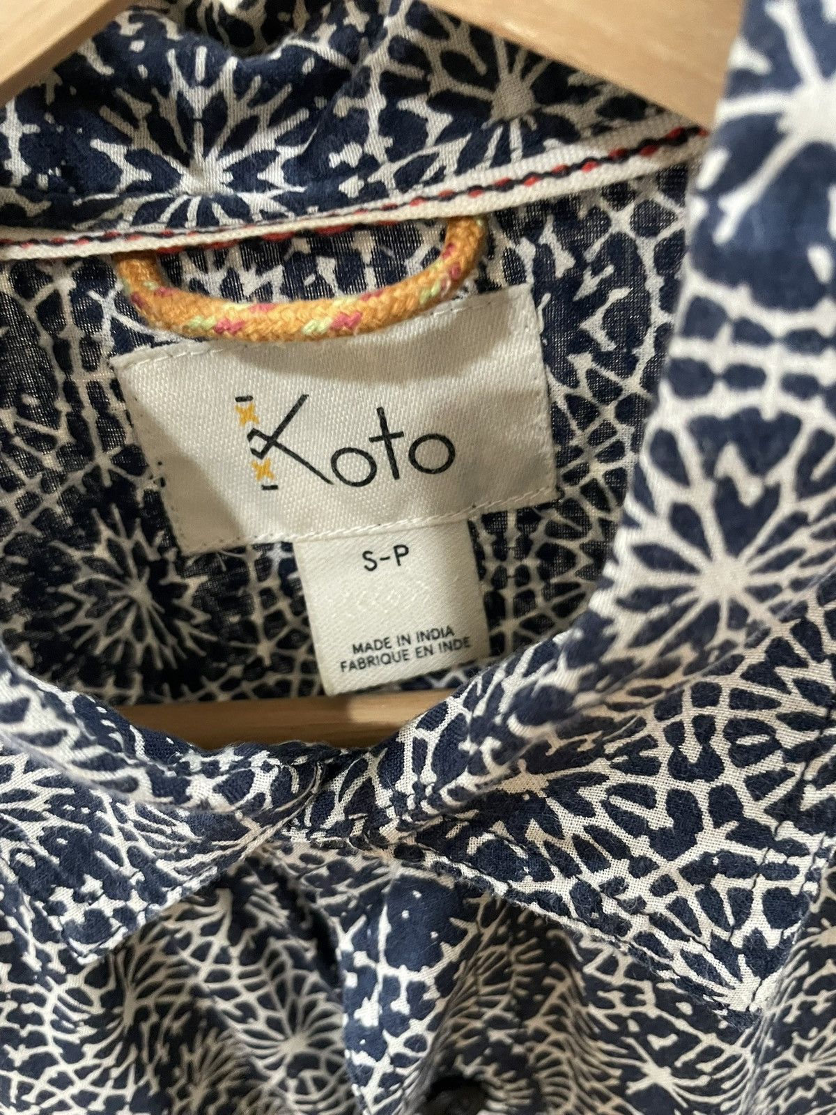 Koto Short sleeve button-up Size US S / EU 44-46 / 1 - 3 Thumbnail