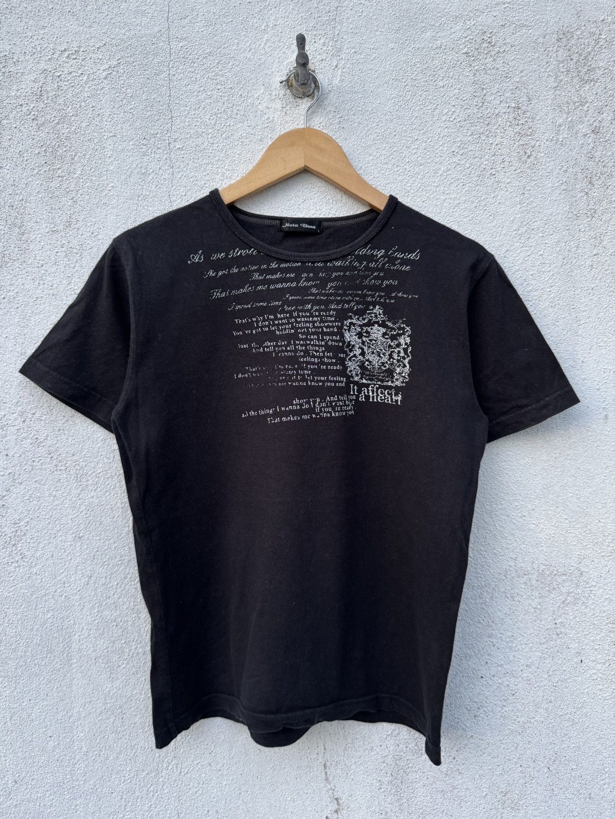 Sun Faded Nota Bene Grunge Poems ifsixwasnine styled Tees