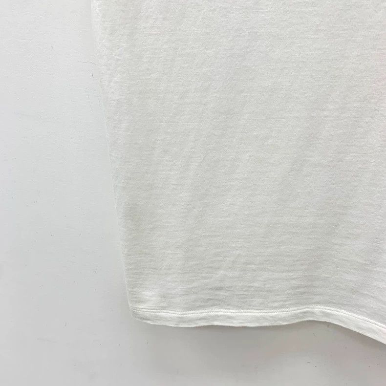 Dior Dior White logo letter print cotton round-neck short-sleev Size XS / US 0-2 / IT 36-38 - 4 Thumbnail