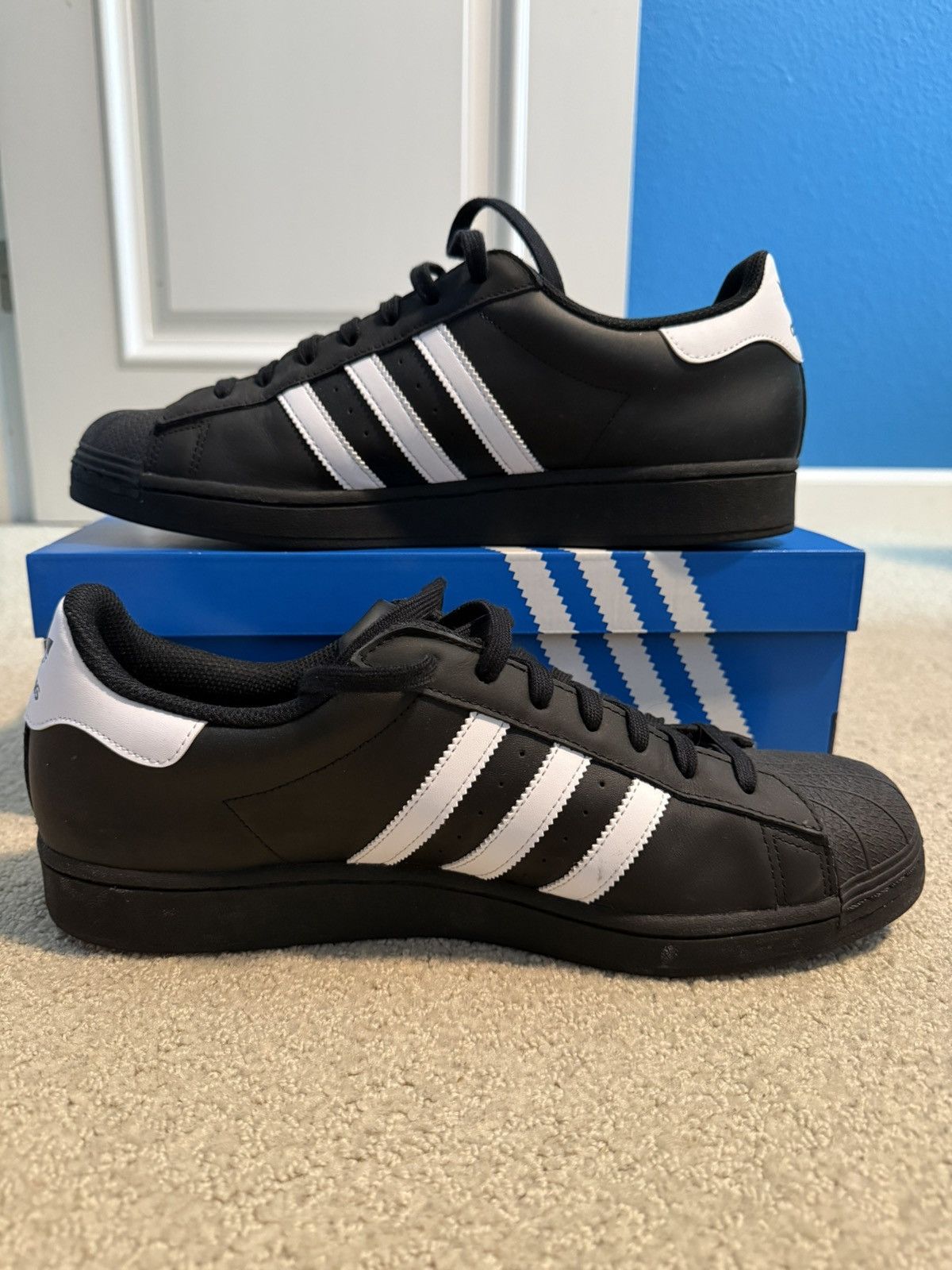 Adidas Adidas Superstar Size US 12.5 / EU 45-46 - 5 Thumbnail