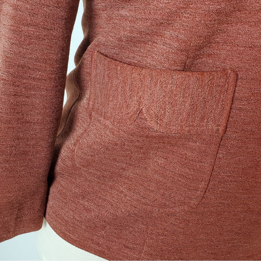 Vintage 70s Western Vintage Brick Red Blazer Pockets S-M Size M / US 6-8 / IT 42-44 - 4 Thumbnail