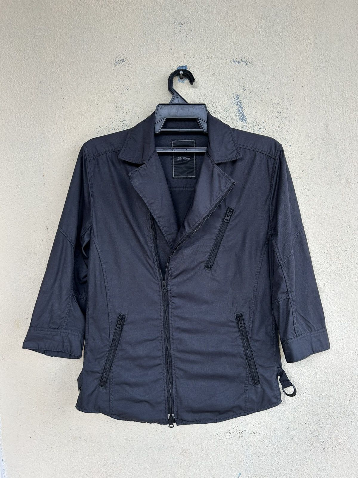 Tete Homme Tete Homme Zip Up 3Q Sleeves Jacket Size US XS / EU 42 / 0 - 1 Thumbnail