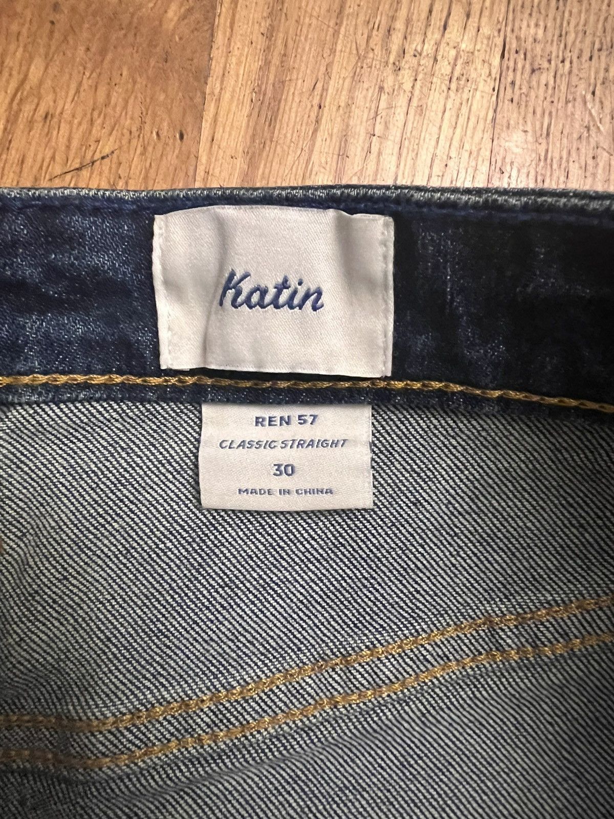 Katin Katin denim jeans new 30 straight leg Size US 30 / EU 46 - 2 Thumbnail