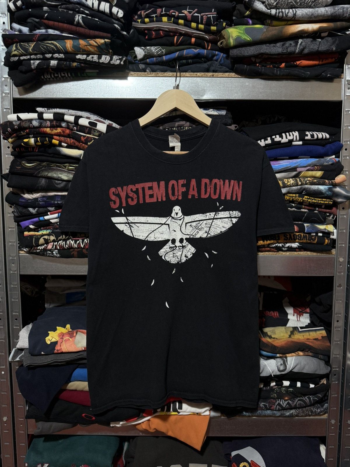 Band Tees Vintage 2016 System Of A Down Rock Band Promo Tour T-shirt Size US M / EU 48-50 / 2 - 1 Thumbnail