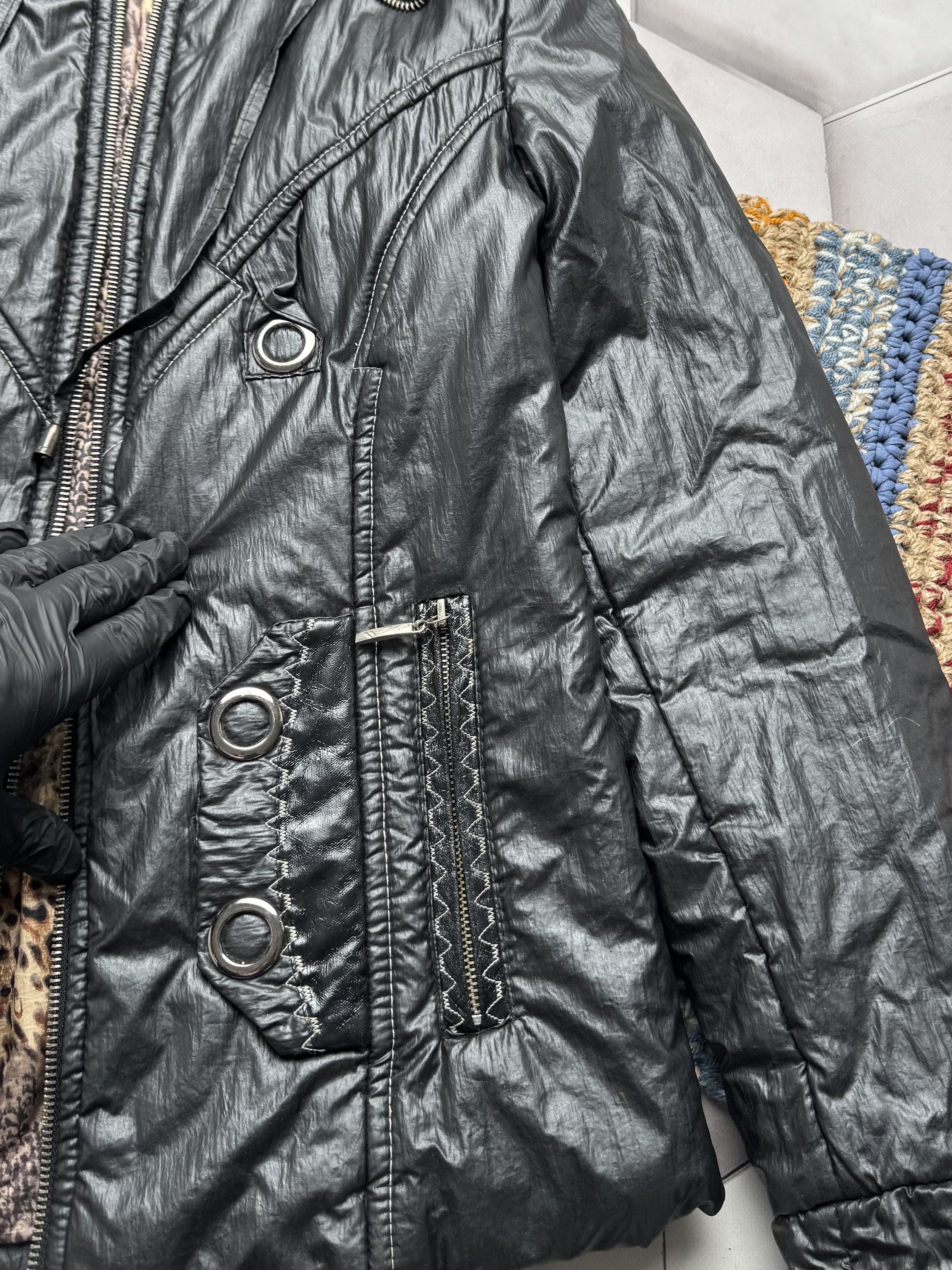Japanese Brand Vintage Faux Fur Hood Jacket (E4) Size M / US 6-8 / IT 42-44 - 5 Thumbnail