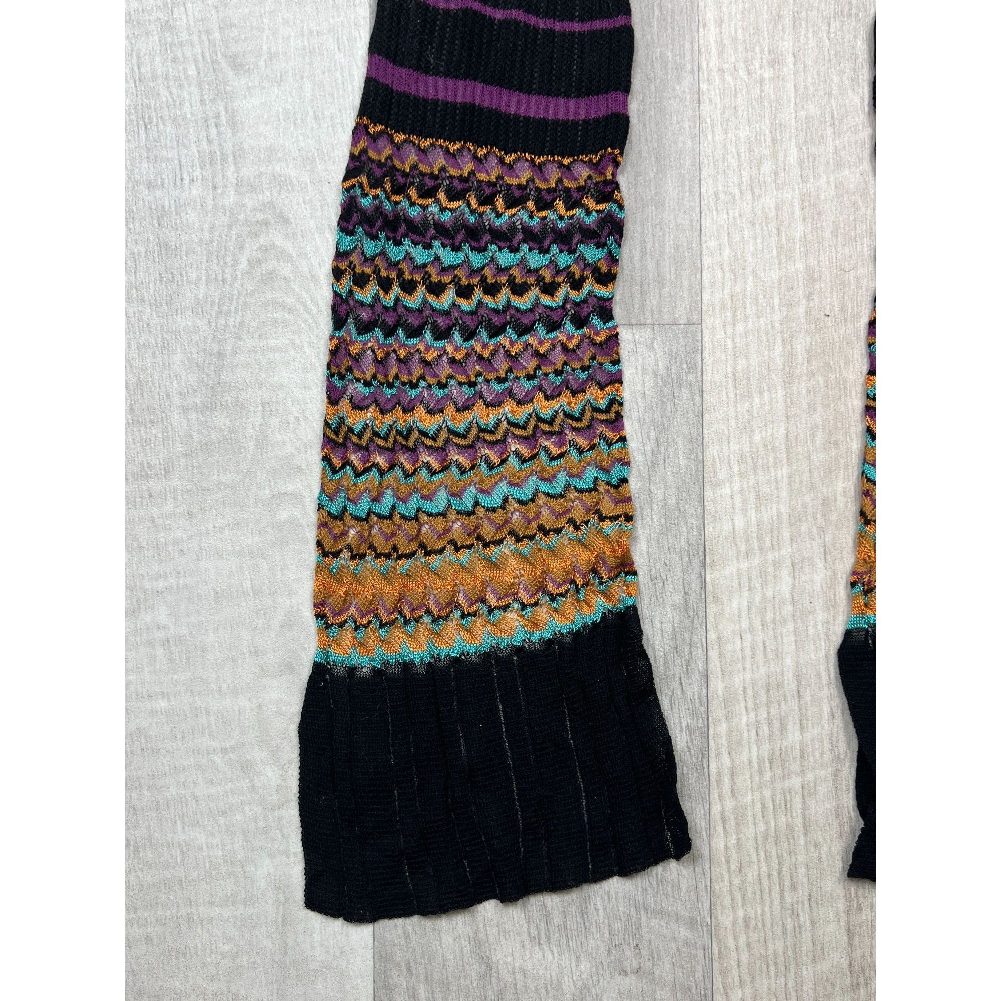 Missoni Women’s Missoni Multicolor Knit Scarf (Y0267) Size ONE SIZE - 2 Thumbnail