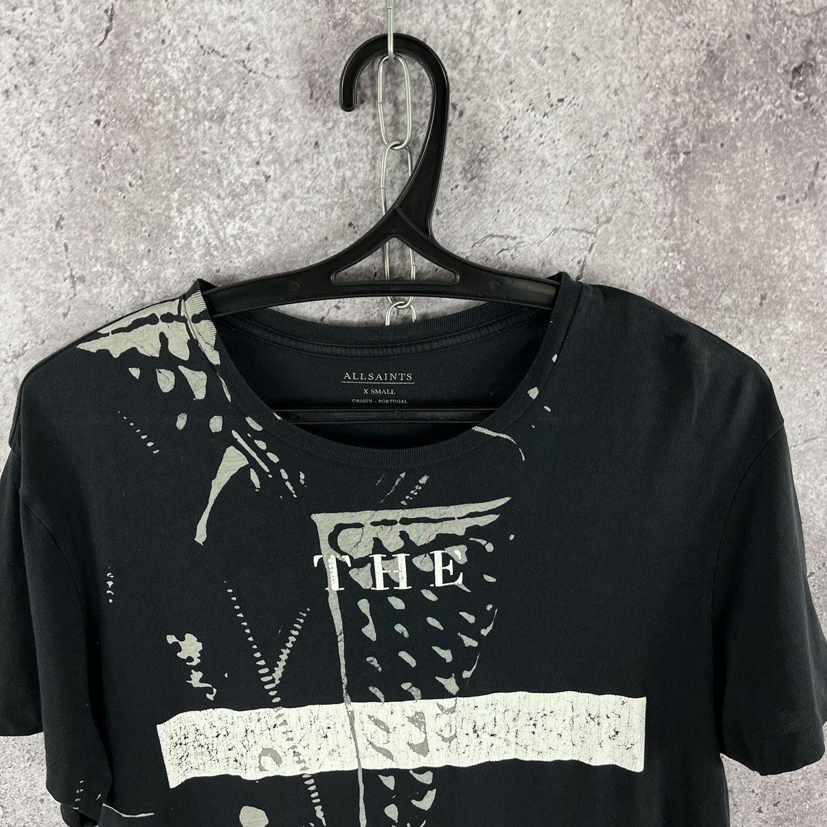 Allsaints Allsaints T-Shirt Streatwear Y2K Full Print Logo Size Small Size US S / EU 44-46 / 1 - 2 Thumbnail