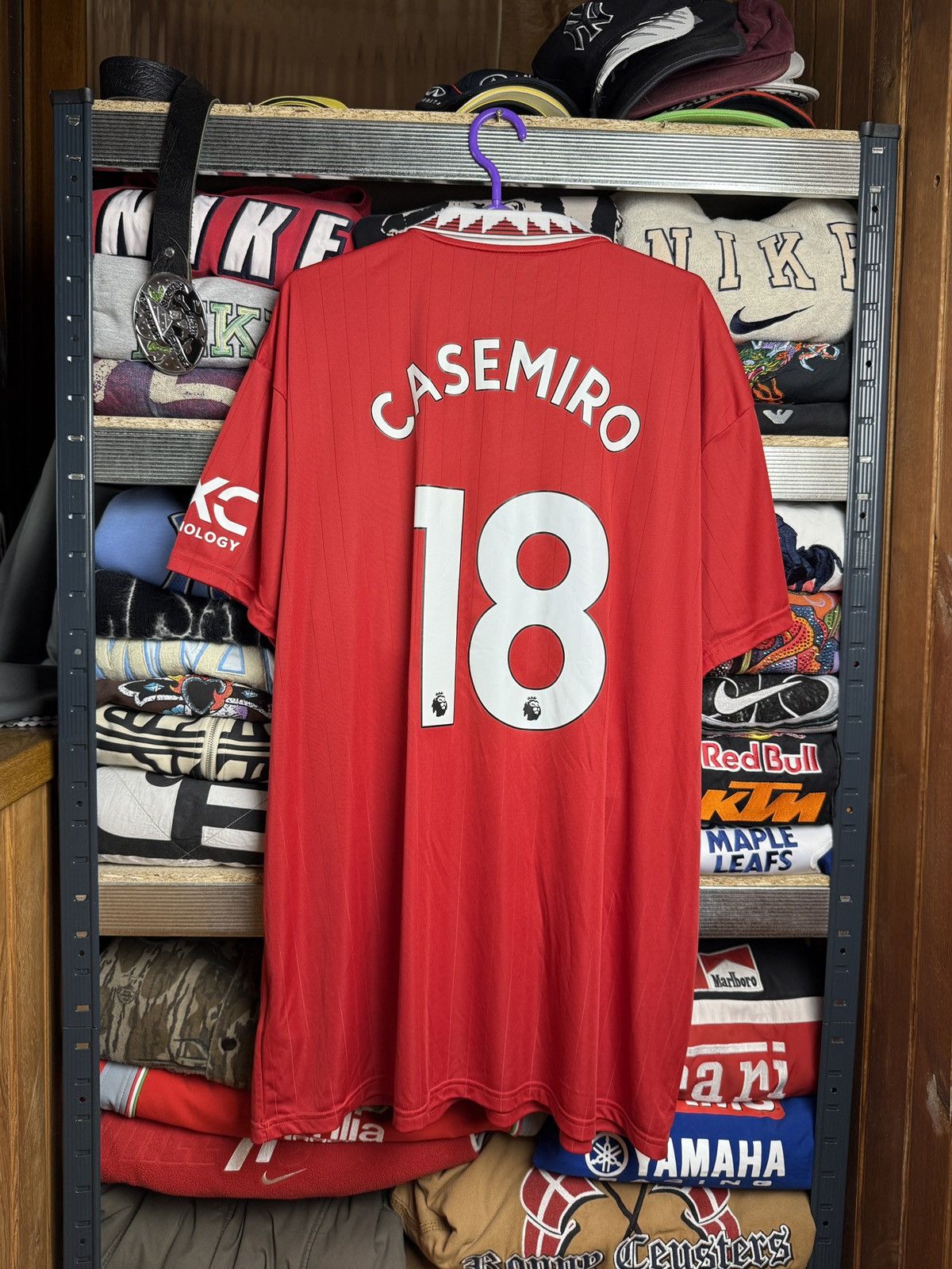Adidas Adidas Manchester United Casemiro 22/23 T-shirt Jersey Size US XXL / EU 58 / 5 - 2 Thumbnail