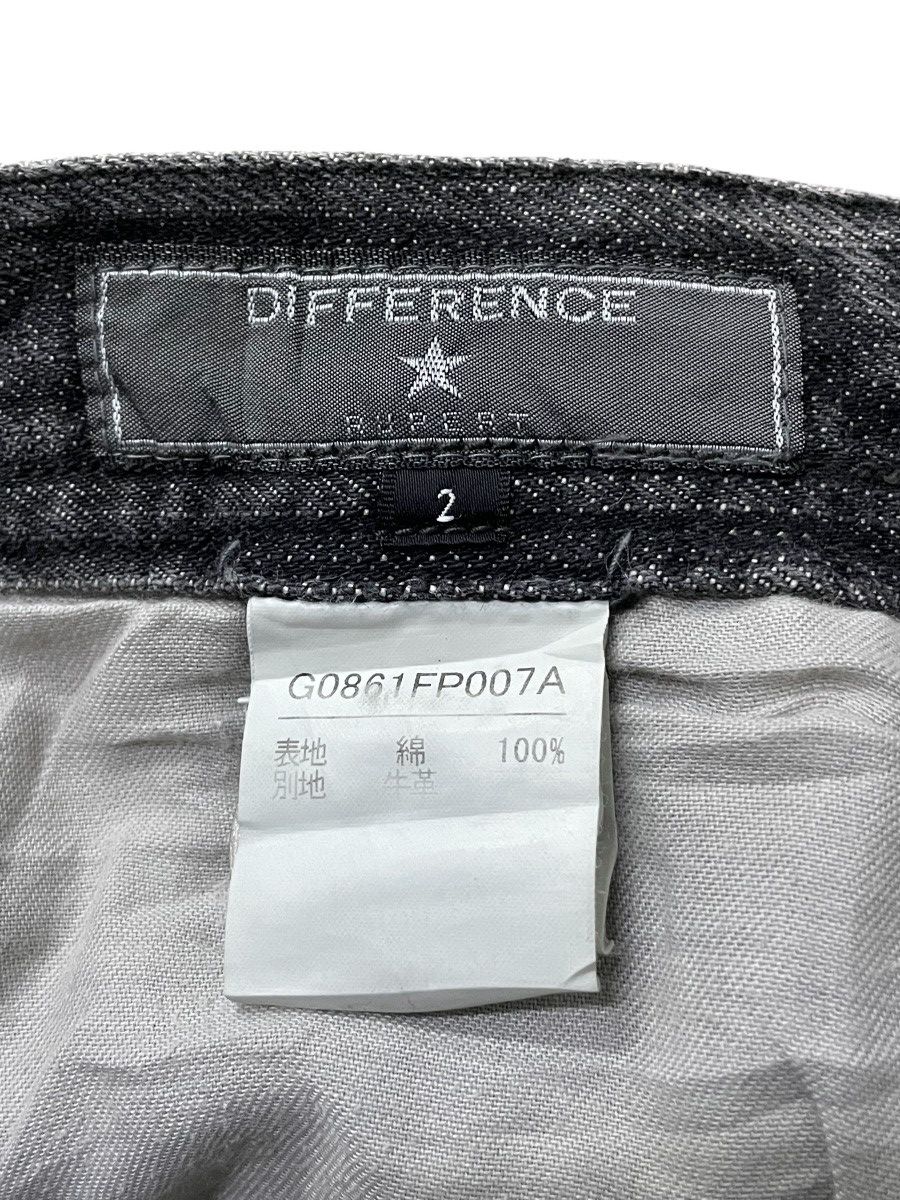 GOSTAR DE FUGA × Japanese Brand × Shellac Rupert Japan Distressed Layered Leather Pocket Flare Jeans Size US 32 / EU 48 - 25 Thumbnail