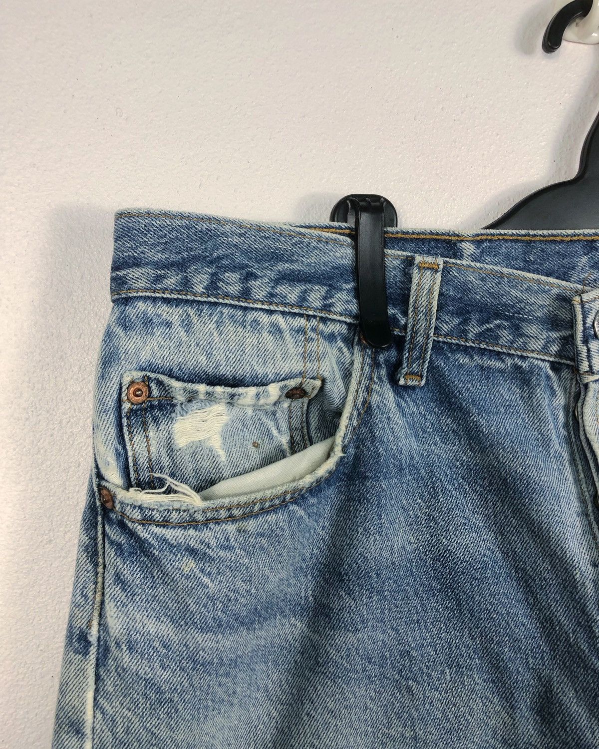Levi's × Levi's Vintage Clothing × Vintage Rare Vintage Levi's 501 Geronimo Apache Jeans Size US 34 / EU 50 - 4 Thumbnail