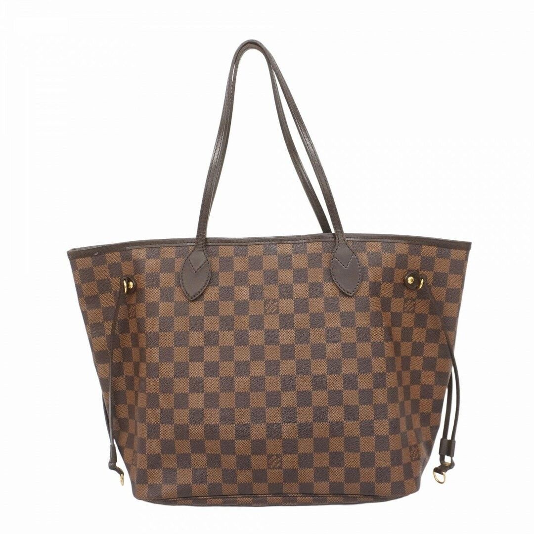 Louis Vuitton Damier Ebene Neverfull Mm Tote Bag N51105 in Brown, Women's