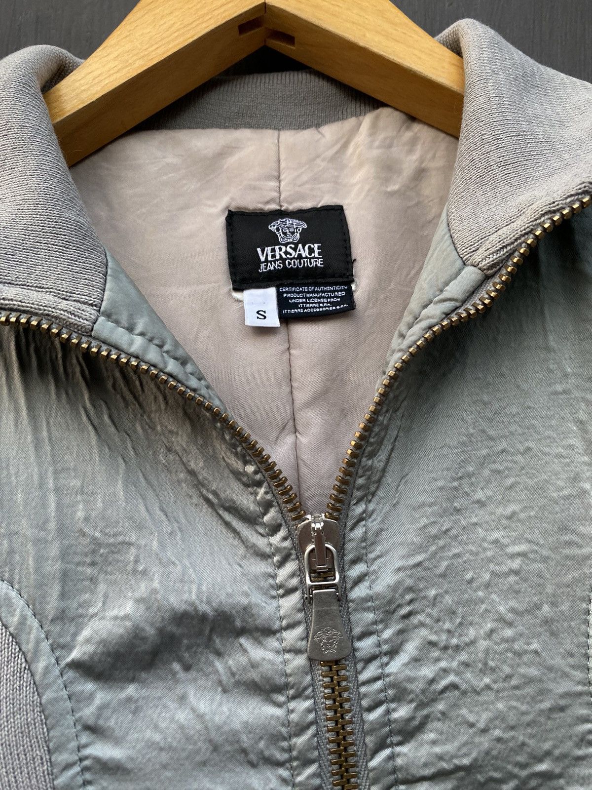 Versace Versace jeans couture metallic vintage jacket size S Size S / US 4 / IT 40 - 7 Thumbnail