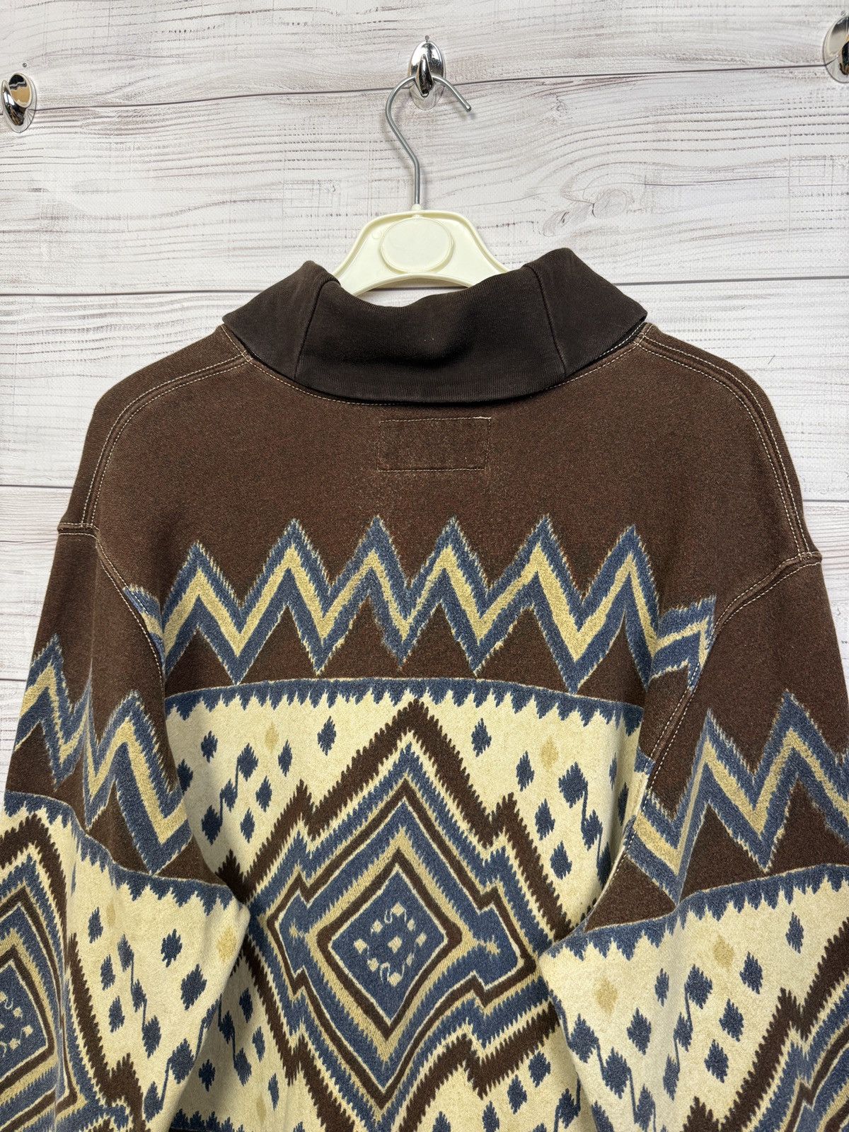 Denim & Supply Ralph Lauren Denim & Supply Ralph Lauren Western Sweatshirt 00s Y2K Size US L / EU 52-54 / 3 - 4 Thumbnail
