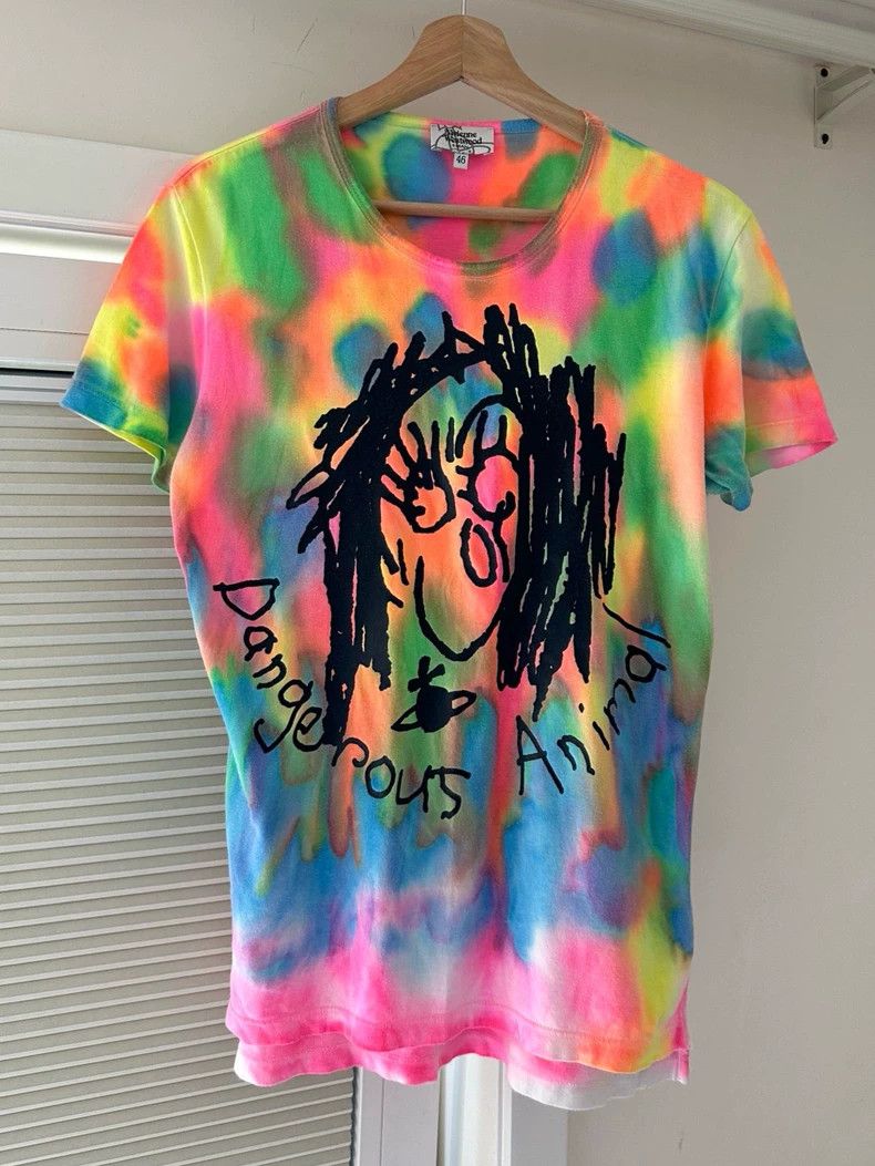 Vivienne Westwood Vivienne Westwood Colorful dyed short sleeves Size M / US 6-8 / IT 42-44 - 2 Thumbnail